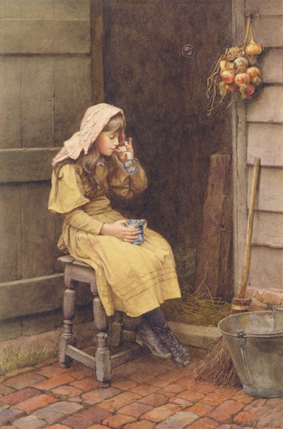 Blowing Bubbles by Charles Edward Wilson